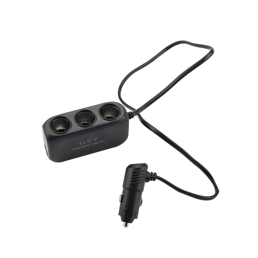 Автомобильный прикуриватель один-три с разветвителем автомобильный конвертер USB
