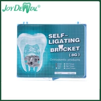 28pcskit dental stainless steel self ligating brackets movable hook auxiliary hole with buccal tube rothmbtstd 0 022 slot