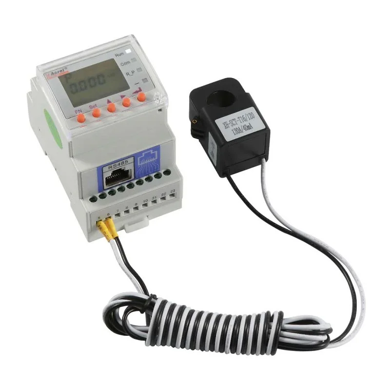 

Single-phase ACR10R-D10TE Bidirectional Reflux Monitoring Energy Meter LCD Display Solar Inverter Meters With RS485 Modbus