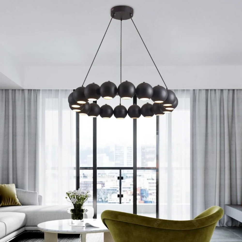 

Postmodern Chandelier Northern Europe Personalized Creative Living Room Dining Room Bedroom Clothing Store Art Designer Decorati