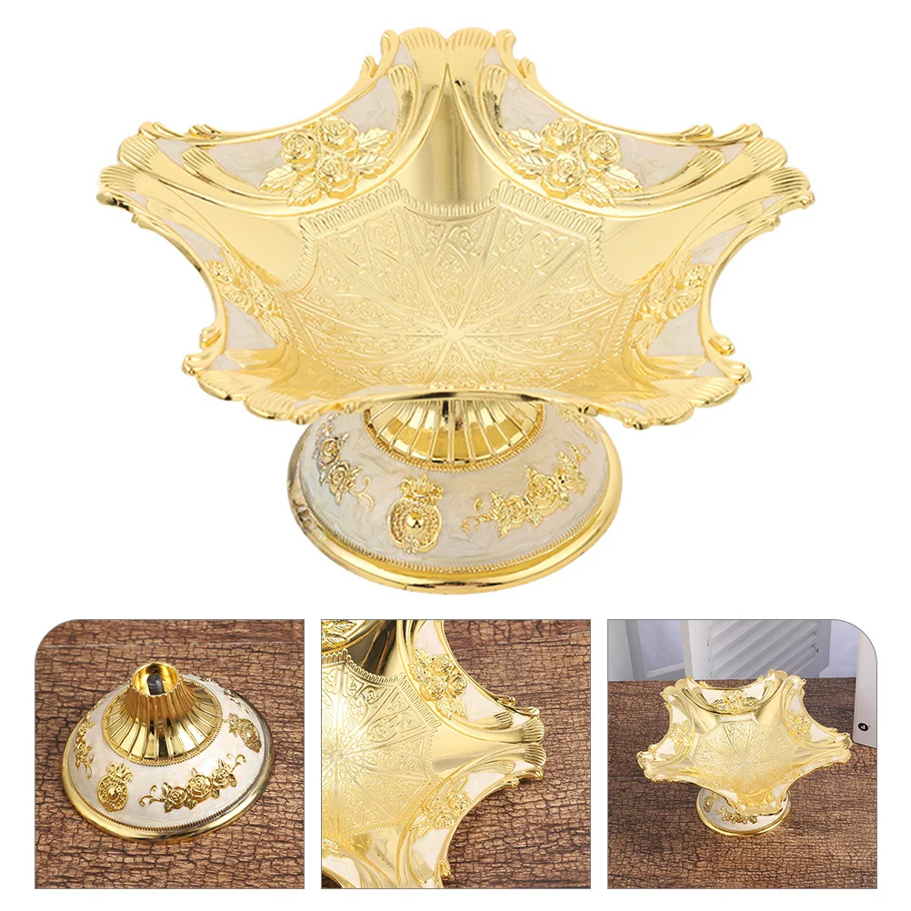 

Dessert Serving Tray Candy Dishes Decorative Countertop Fruit Basket Trays Coffee Table Fruit Tray Tea Tray Cupcake Plate