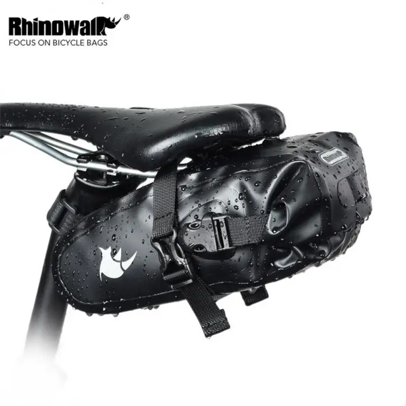 

Bike Bag Waterproof 3.5L Large Capacity Bicycle Saddle Bag Cycling Foldable Tail Rear Bag MTB Road Trunk Bikepacking