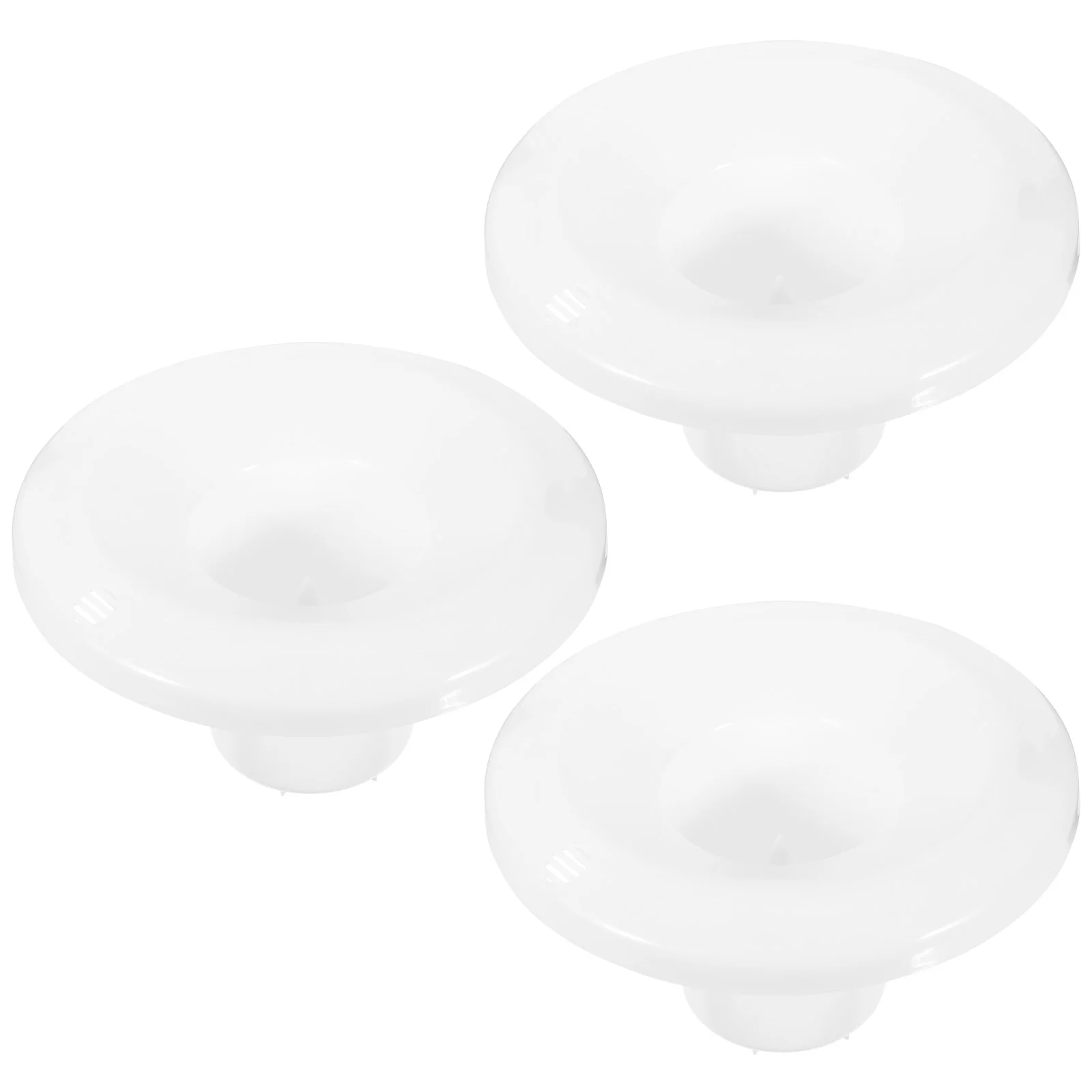 

3 Pcs Water Cooler Dispenser For Home Parts Cooler Bottle Base Nozzle Replacement White Plastic Smart Seat Hot Cold