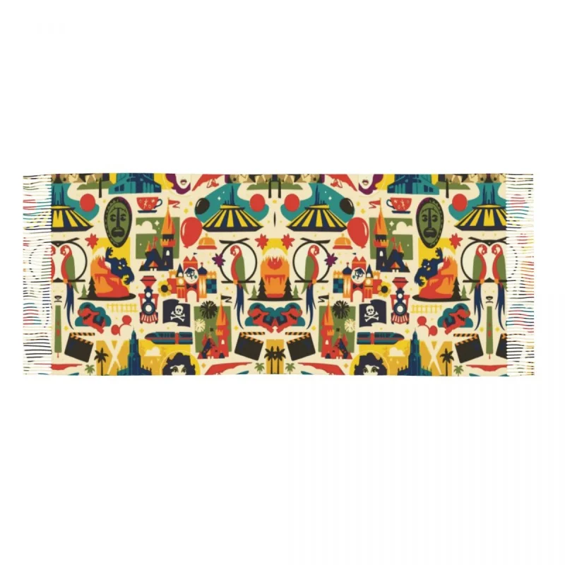 Рисунок 5 - Шарф мужской/женский зимний теплый с принтом