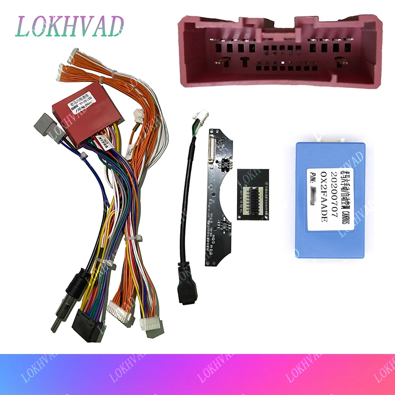 

Автомобильный радиоприемник Android Canbus Box, декодер для MAZDA 6 2004 2015, 16-контактный жгут проводов, адаптер кабеля питания