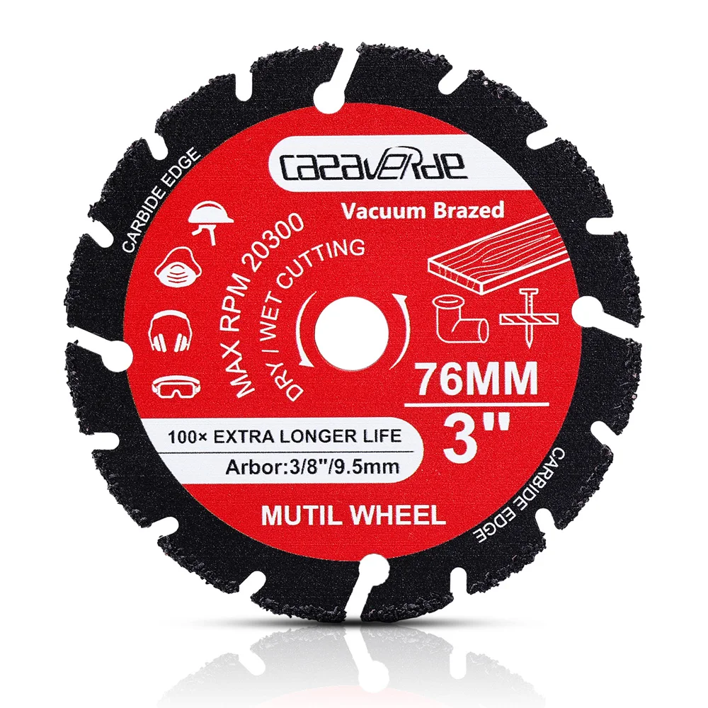 

Casaverde Отдельный диск для резки дерева 76 мм