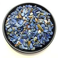 500g natural stone gravel dumortierite blue crystal chip mineral tumbled rock quartz specimen gemstone home aquarium decoration