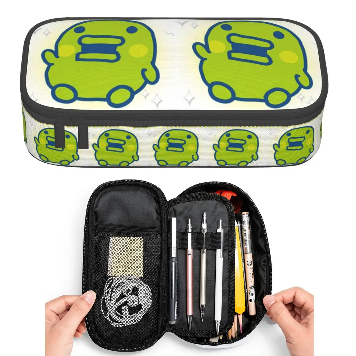 Фото Несессеры для карандашей Kuchipatchi Multiple Kuchipatchi Tama Tamagotchi на Хэллоуин для студентов, пеналы, сумки для карандашей, держатели для ручек №1