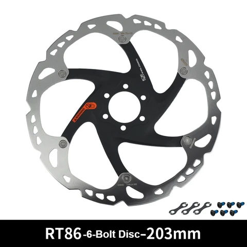 Тормозной диск SHIMANO RT86 DEORE XT 160/180/203 мм