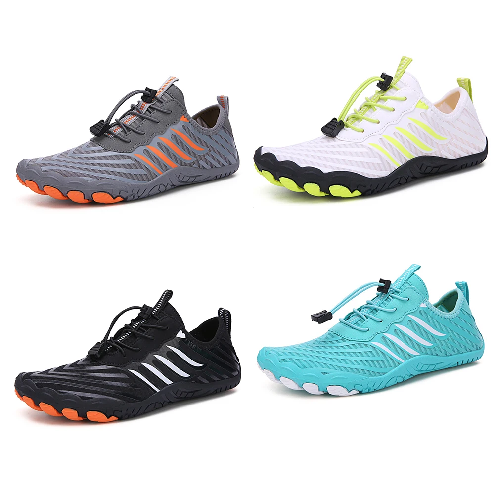 

1 Pair Anti Slip Water Shoes for Women Men Barefoot Beach Shoes Upstream Breathable Sport Shoe Quick Dry River Sea Aqua Sneakers