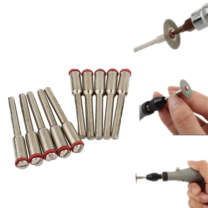 

Аксессуары для Dremel, 10 шт., рычаг 3 мм, держатель для шлифовального колеса, держатель режущего колеса для вращающегося инструмента, миниатюрно...