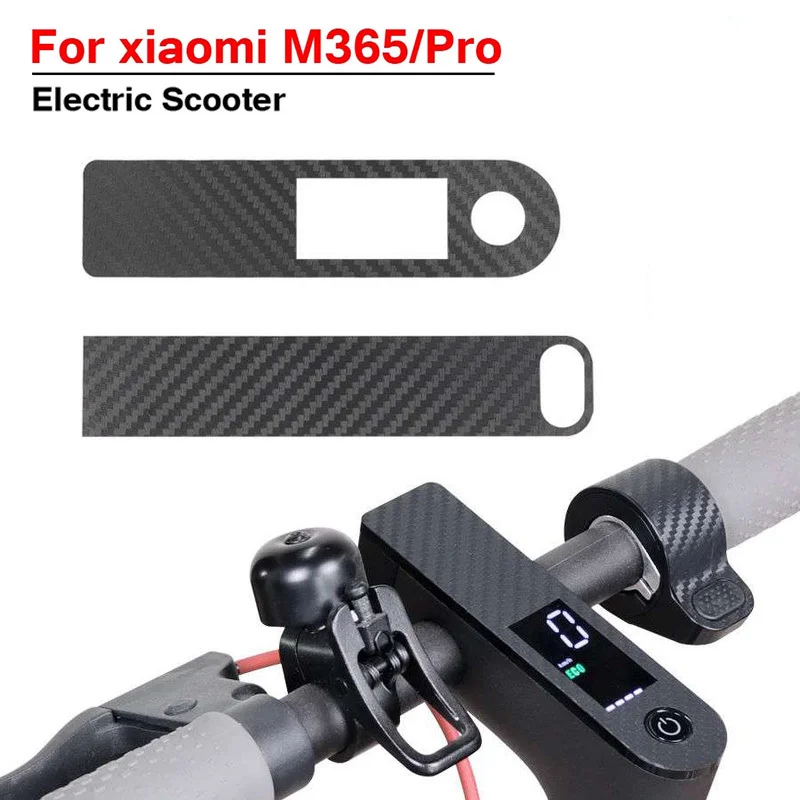 

Protective Film Scooter Accelerator Sticker Electric Scooter Central Carbon Fiber PVC Sticker for Xiaomi M365 Pro Scooter Parts