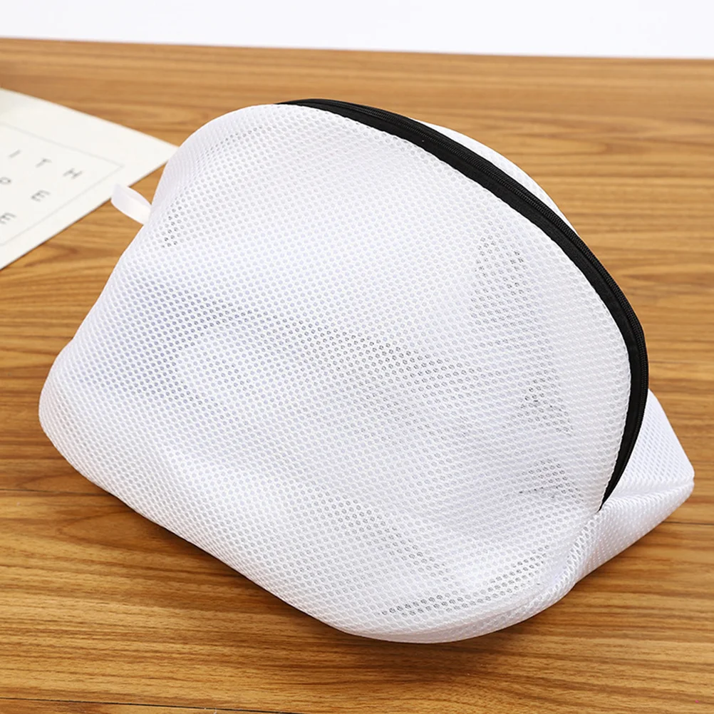 

2pcs Safety Laundry Bags Shoes Washing Drying Pouches Zippered Mesh Washing Pouches