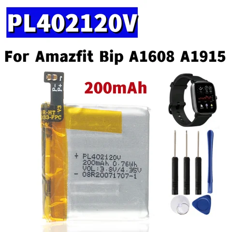 Литий-ионный аккумулятор PL402120V для Amazfit Bip A1608