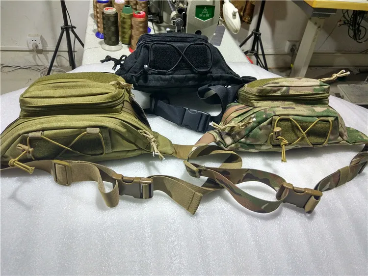 Outdoor Sports Tactics Triangle Waistpack Cycling Travel Waistpack Multi Functional Single Shoulder Oblique Straddle Running Bag