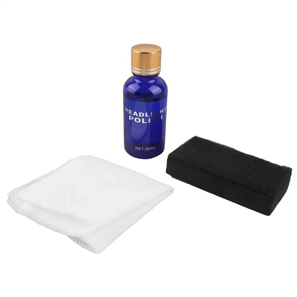 

Universal Headlight Restorstion Agent 30ML Car Headlamp Polishing Anti-scratch For Car Head Lamp Lens Repair Liquid