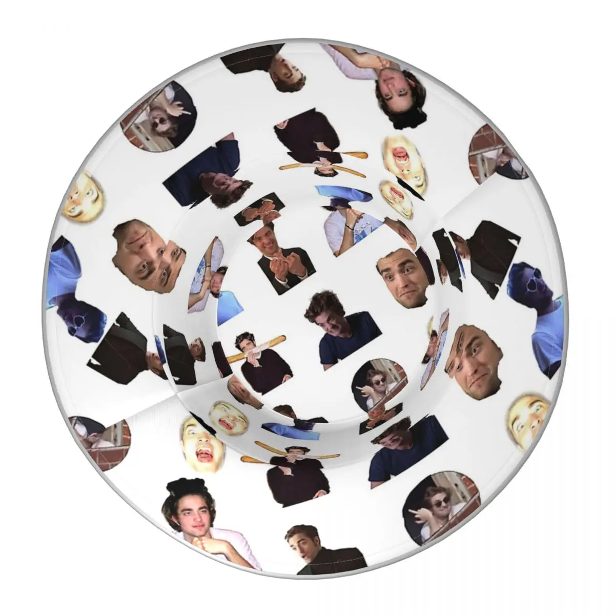 Obert Глянцевая наклейка для мема светоотражающая женская панама головной убор