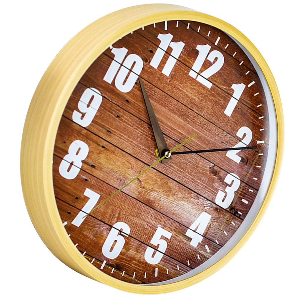 

Childrens Room Decor Non-ticking Silent Decorative Clock Modern Large Number Round Clock