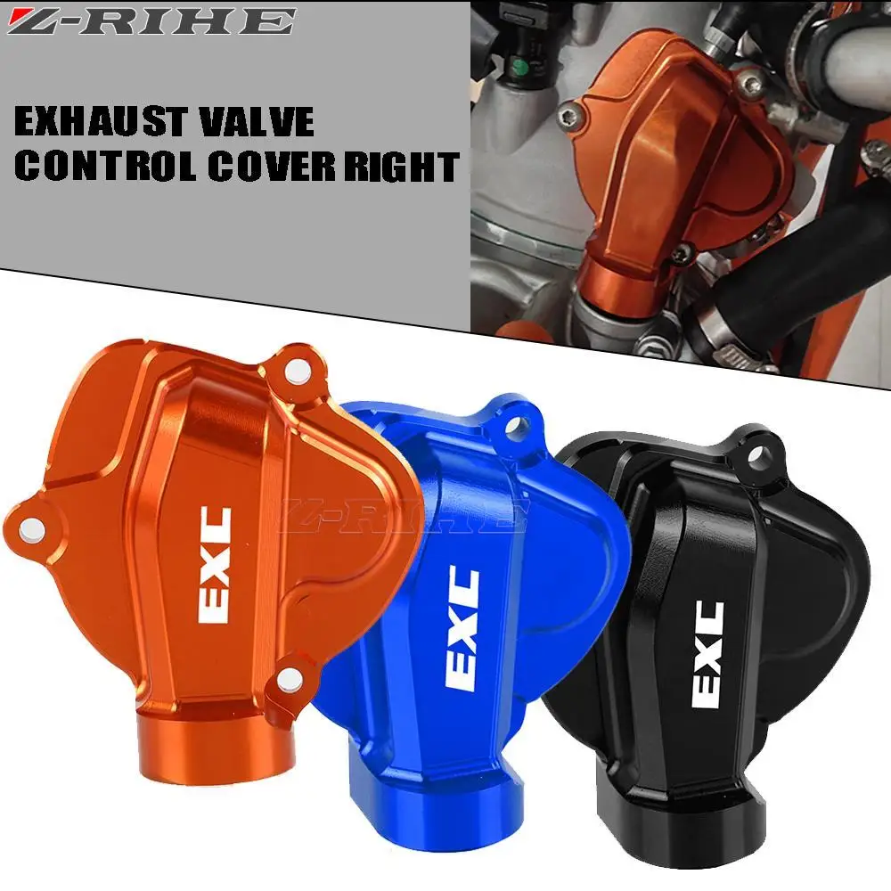 

Алюминиевый выхлопной клапан для мотоциклов 250 300 EXC 250EXC 300EXC 2009-2021 2020 2019 2018, правый боковой клапан управления силовым клапаном