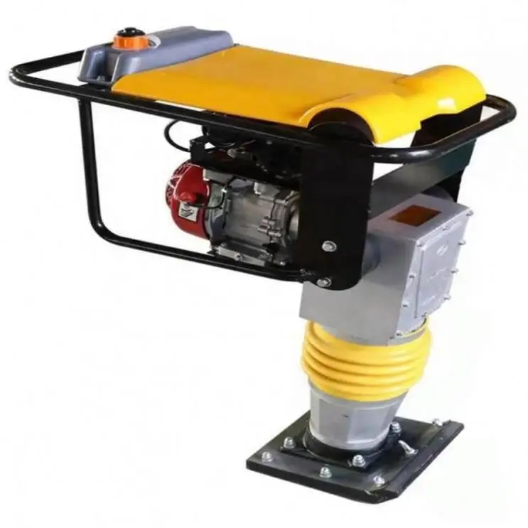 

Factory Supply Professional Manufacturer Gasoline Road Rammer High Speed Electric Hand Held Vibration Soil Plate Compactor