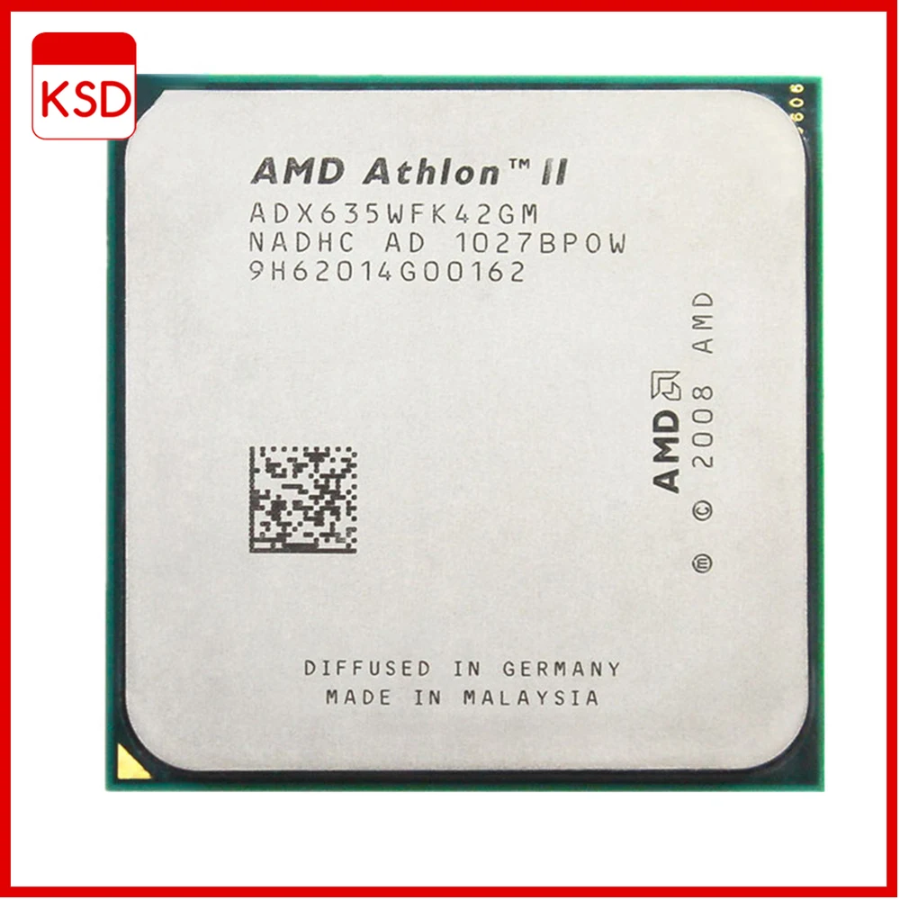 

AMD Athlon II X4 635 2.9 GHz Quad-Core CPU Processor ADX635WFK42GI/ADX635WFK42GM Socket AM3