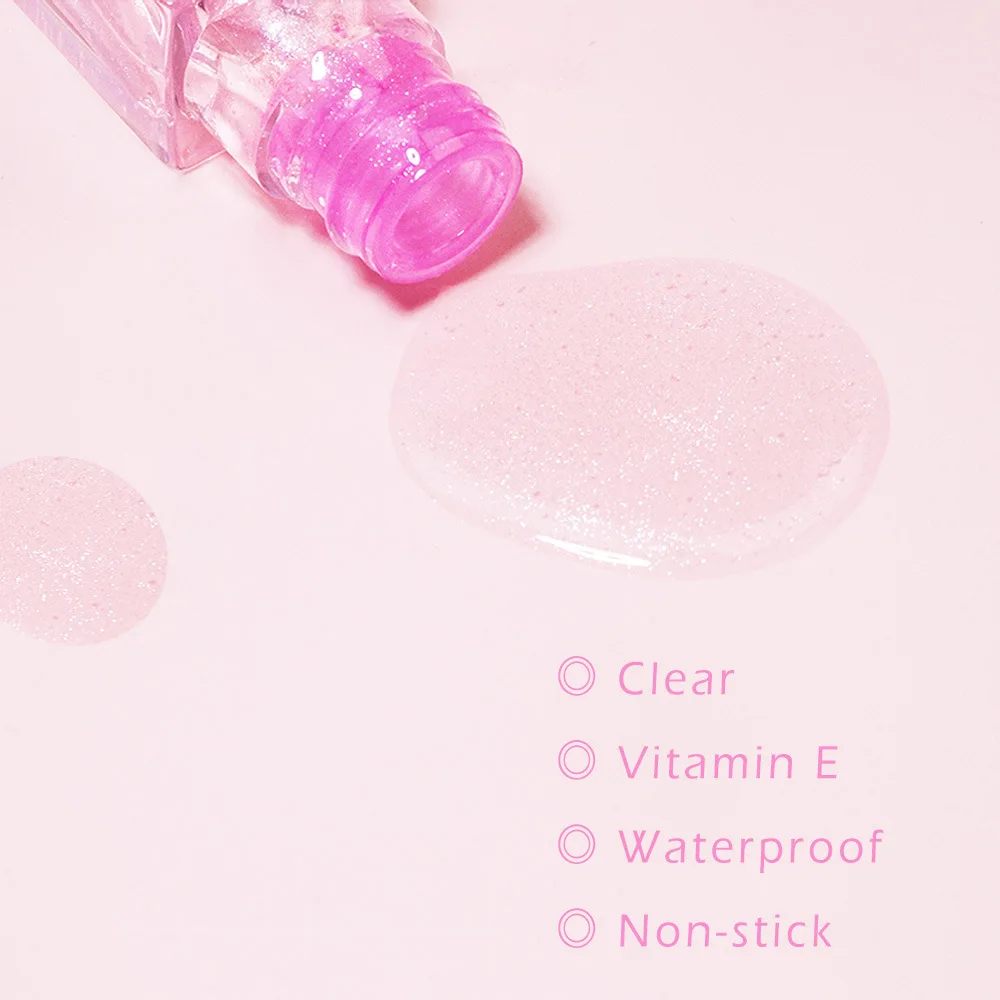 Розовый прозрачный блеск волшебное масло для изменения цвета увлажняющее