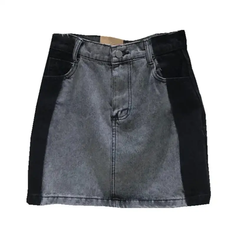 

Plus Size S-5XL Spicy Denim Skirt Women Gothic Punk Gothic Punk Short Jeans Jurken Woman Club Party Skirts Summer 2023 p1033