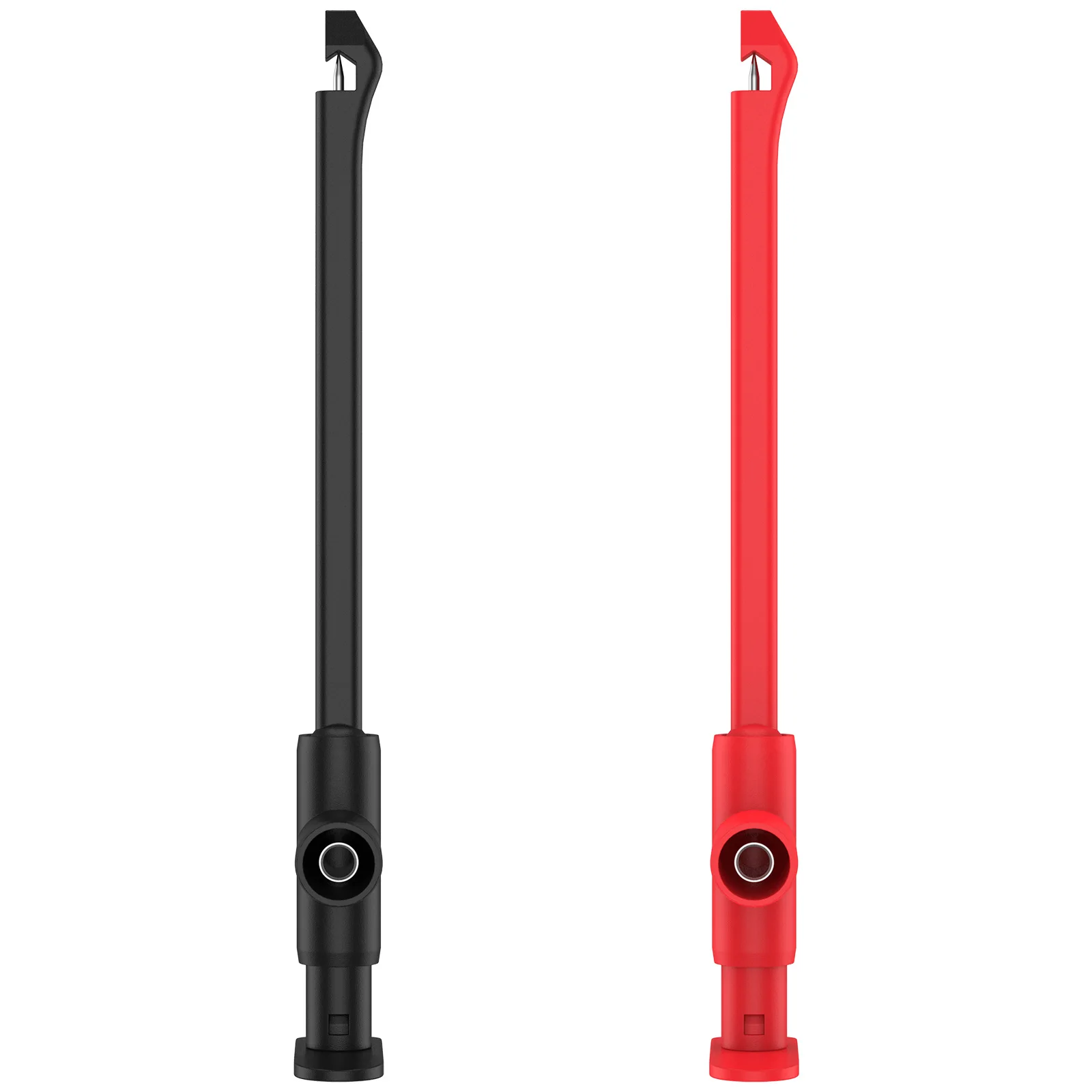 

2Pcs Wire-Piercing Test Clip Stainless Steel Wire Piercing Probe Set Insulation Multimeter Testing Tool Wear-Resistant Reverse