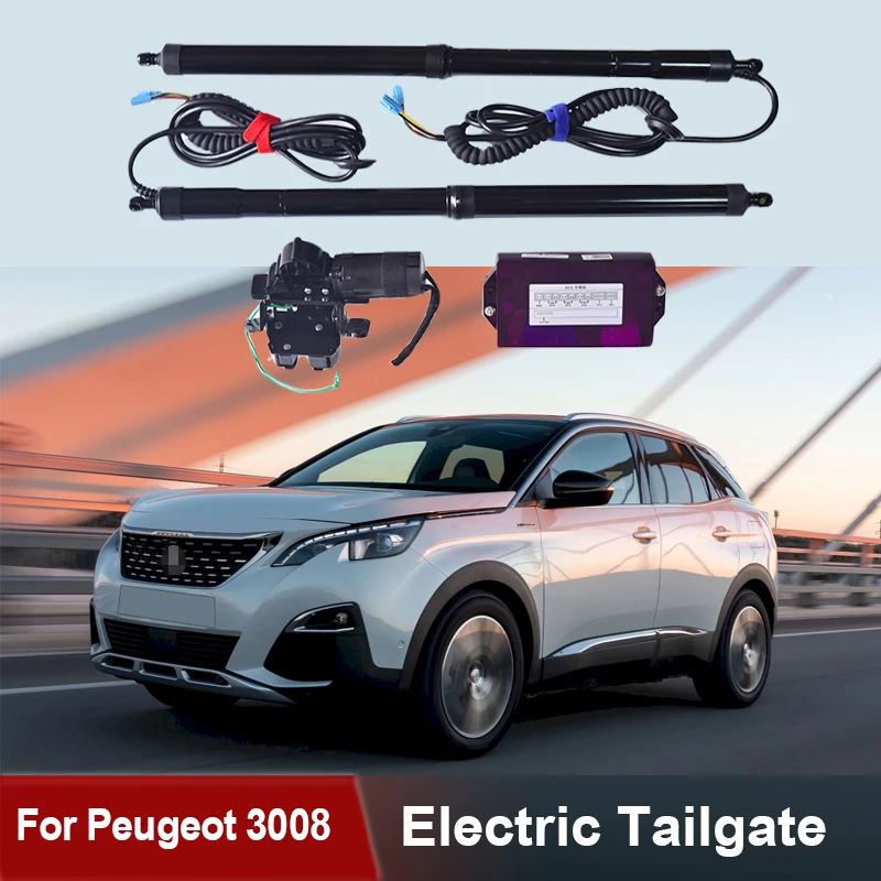 Kit de portón trasero eléctrico para PEUGEOT 2013, accesorios de coche, elevador automático, control automático de la transmisión del maletero, apertura de la energía