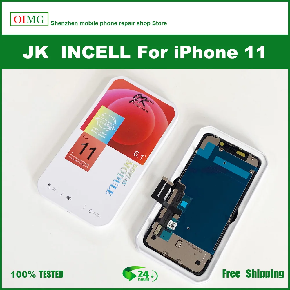 ЖК-дисплей JK для iPhone X OLED XS XSMAX XR TFT с 3D сенсорным дигитайзером в сборе 11 12ProMax 13 15