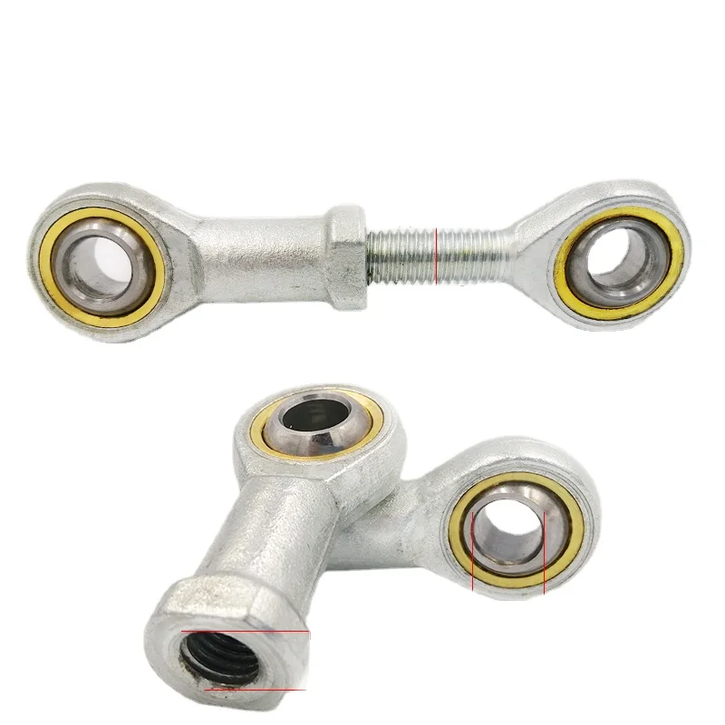 

2pc SA12 SA25 SI SIL12 14 16 18 20 22 25 TK Metric Male Left, Female Right Hand Thread Rod End Joint Bearing SA10 8 20 28T/K