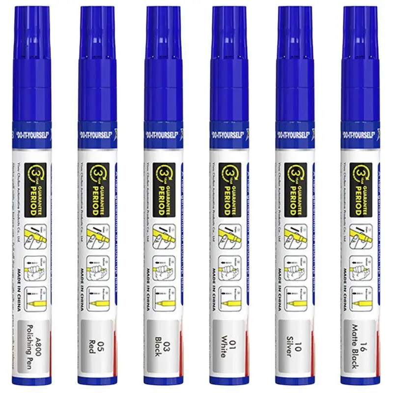 

Car Scratch Removal Repair Fill Paint Pen 8mL Auto Touch Up Paint Pen Dust-Proof Auto Paint Repair Pen For Car Mending Accessory