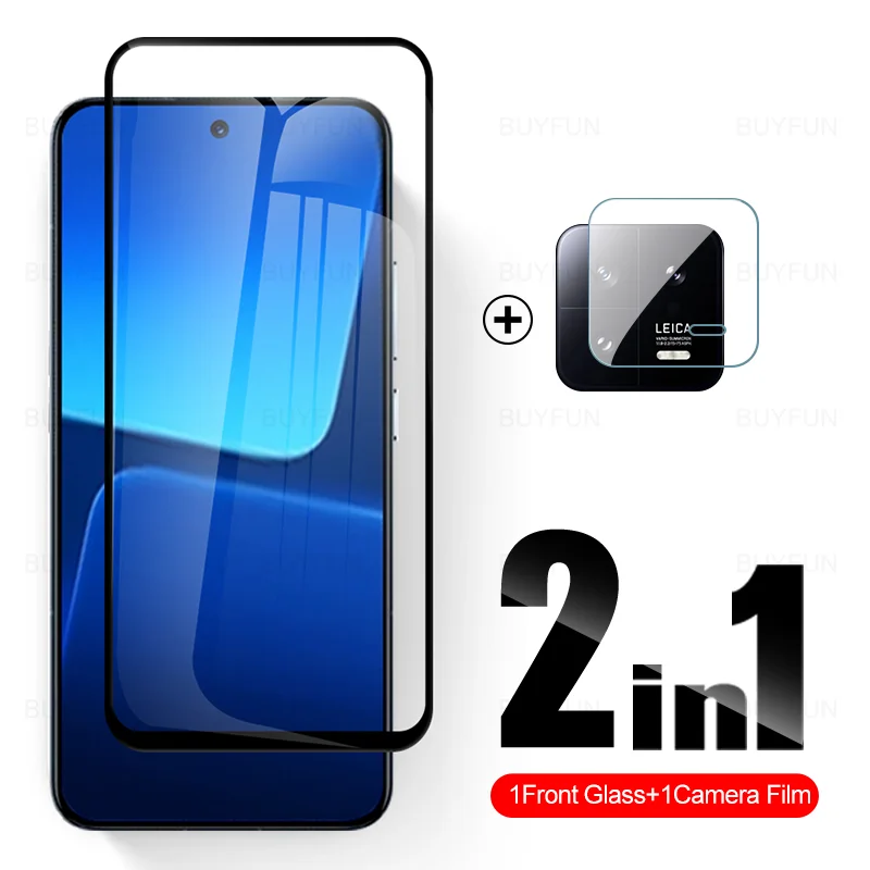 

Изогнутое закаленное стекло 9D 2 в 1 для Xiao mi 13 5G, Защитное стекло для объектива камеры Xiomi Xiaomy Mi13 mi 13 Pro, Защитная пленка для экрана 9H