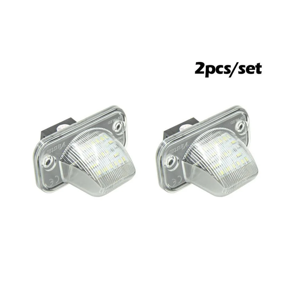 

Durable High Quality License Plate Lights License Plate DC For Passat For Transporter LED Number T4 2PCS 9V-16V