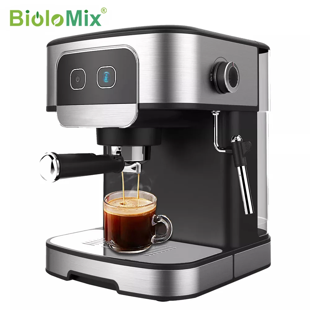 With Milk Frother Cafetera Cappuccino Hot Water Steam