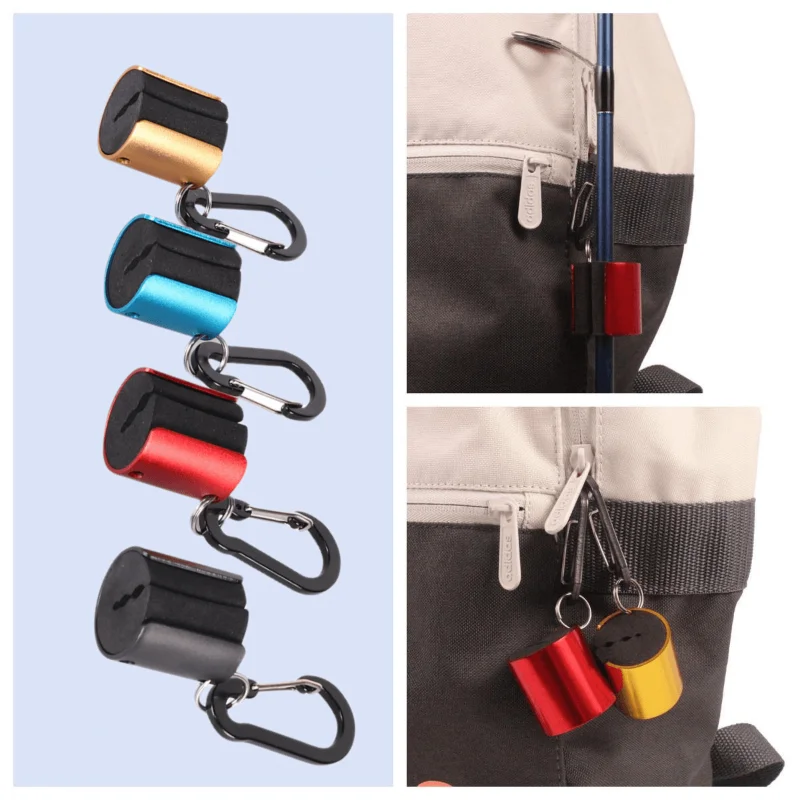 

Waist Belt Fishing Rod Holder Clip Wearable Belly Support Belt Clip Rod Holder Stand Up Pole Rod Rotation Fish Tackles Accessor