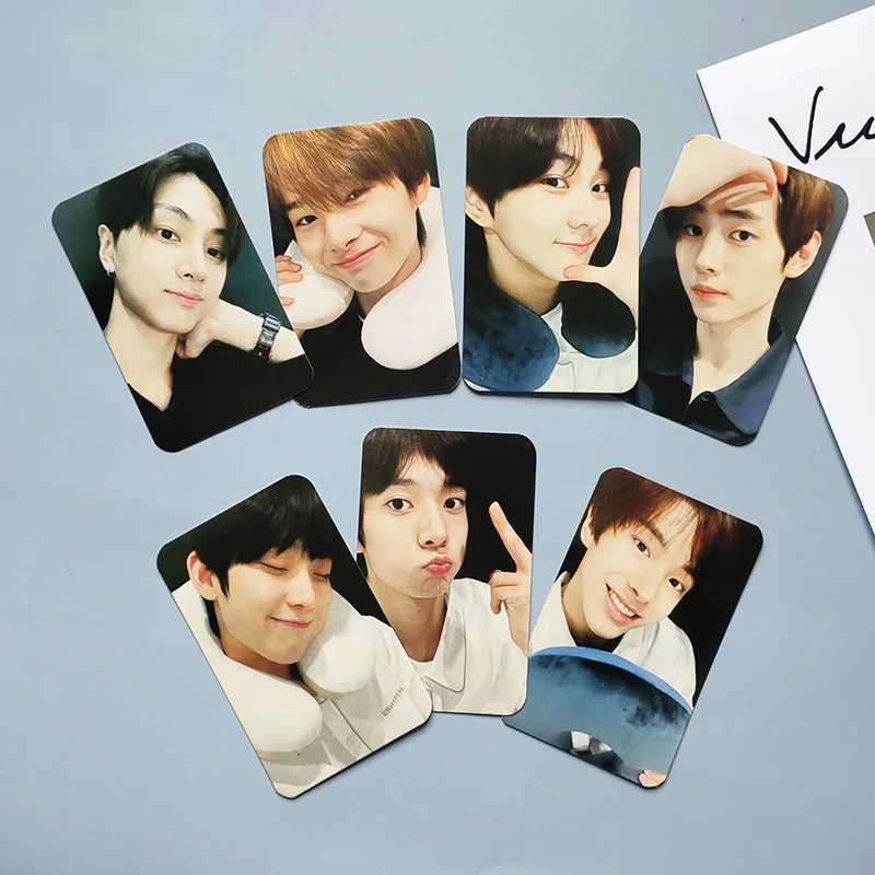 

7pcs/set Kpop ENHYPEN Photocards kawaii Cute high quality HD Photo ENHYPEN Cards for fans collection K-pop