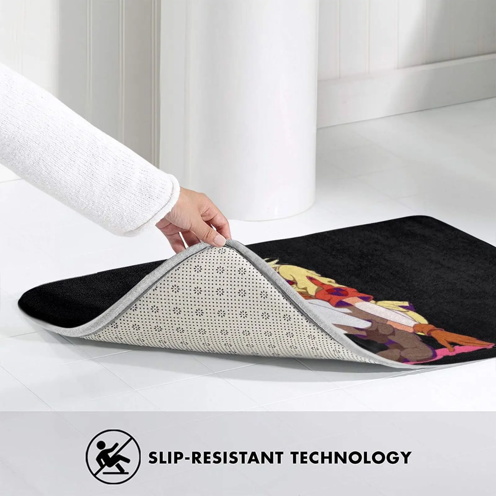 Коврик с аниме Hellsing нескользящий коврик для впитывания воды дверной Хеллсинг