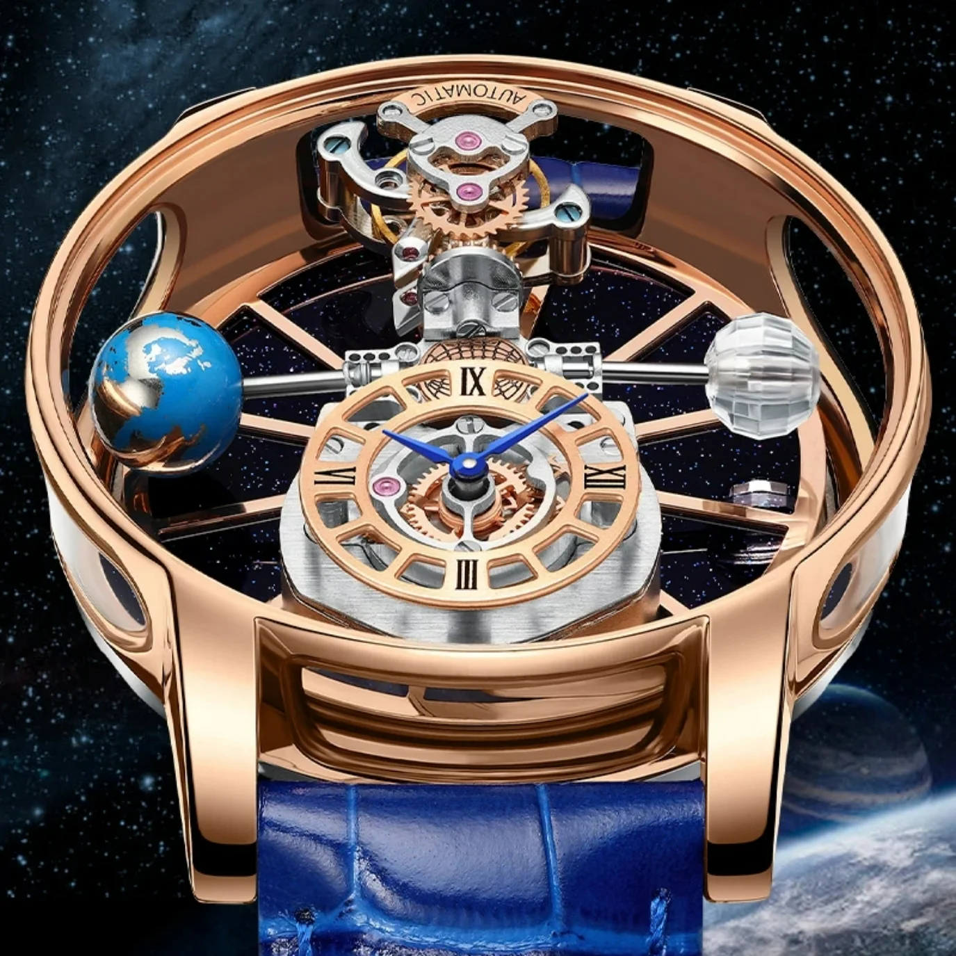 

2023Montre Homme PINDU Mens Watches Top Brand Luxury Jacob&Co Astronomia Solar Watch Basel World Quartz Watch and Jewellery Show