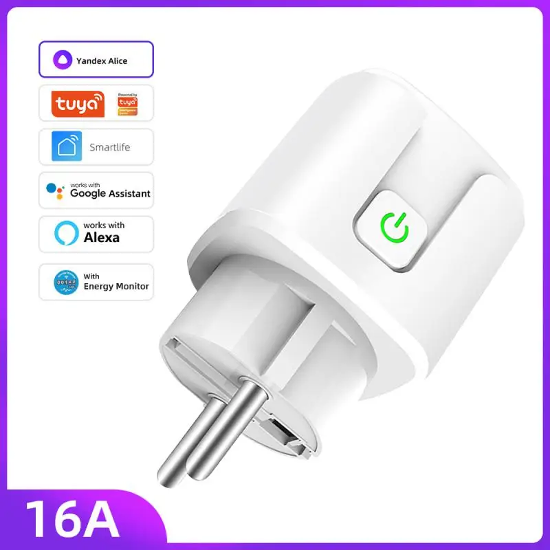 Смарт-розетка Tuya Zigbee 3500/Wi-Fi 16 А 3 0 Вт 30 дней |