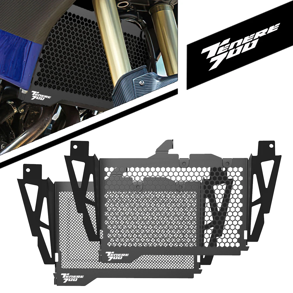 Защитная крышка для радиатора мотоцикла Yamaha Tenere700 World Raid 2022 2023 2024 TENERE 700