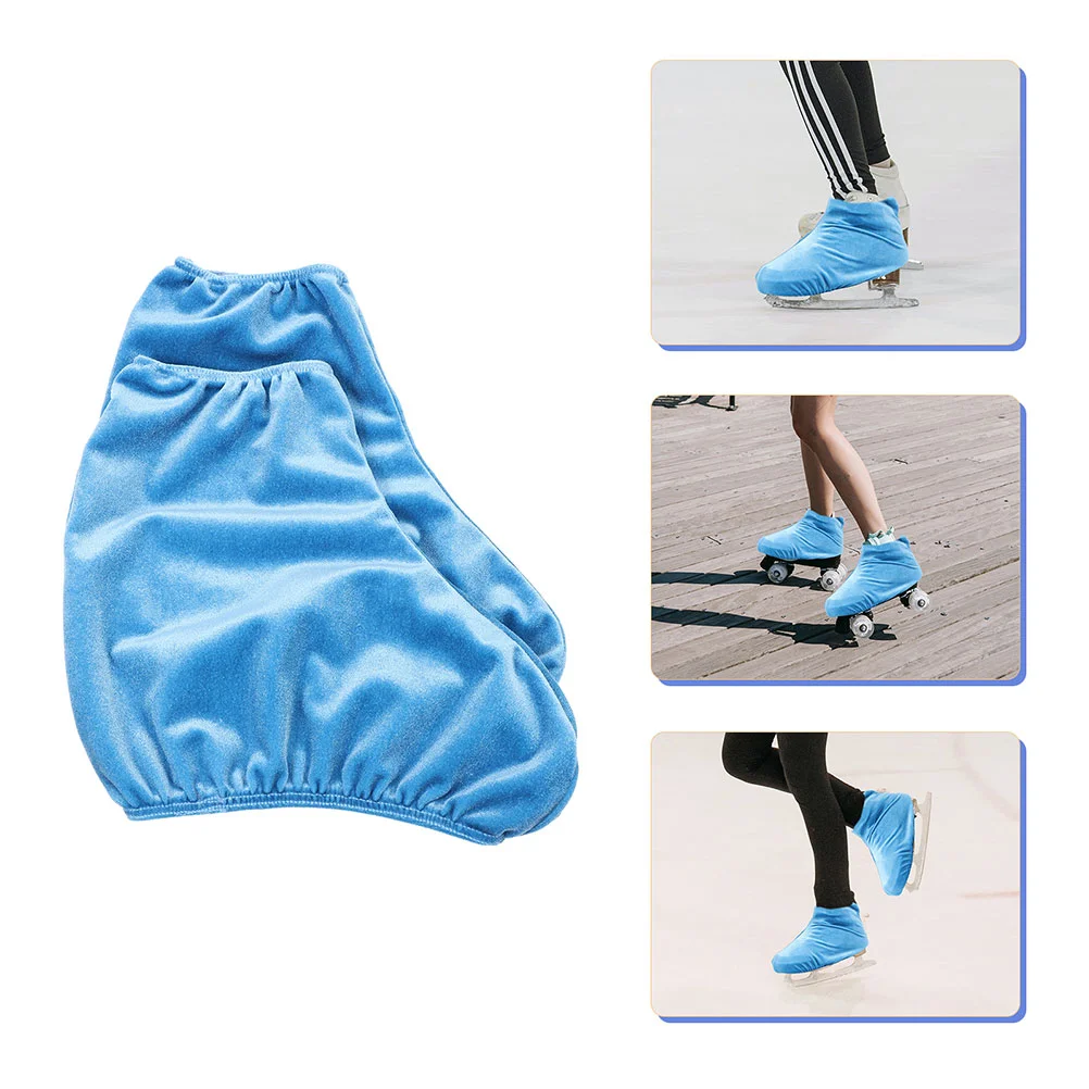 

Covers Skating Boot Roller Cover Shoes Hockey Protector Sleeve Guards Snow Ice Washable Guard Polyester Shoe Figure Boots Warmer