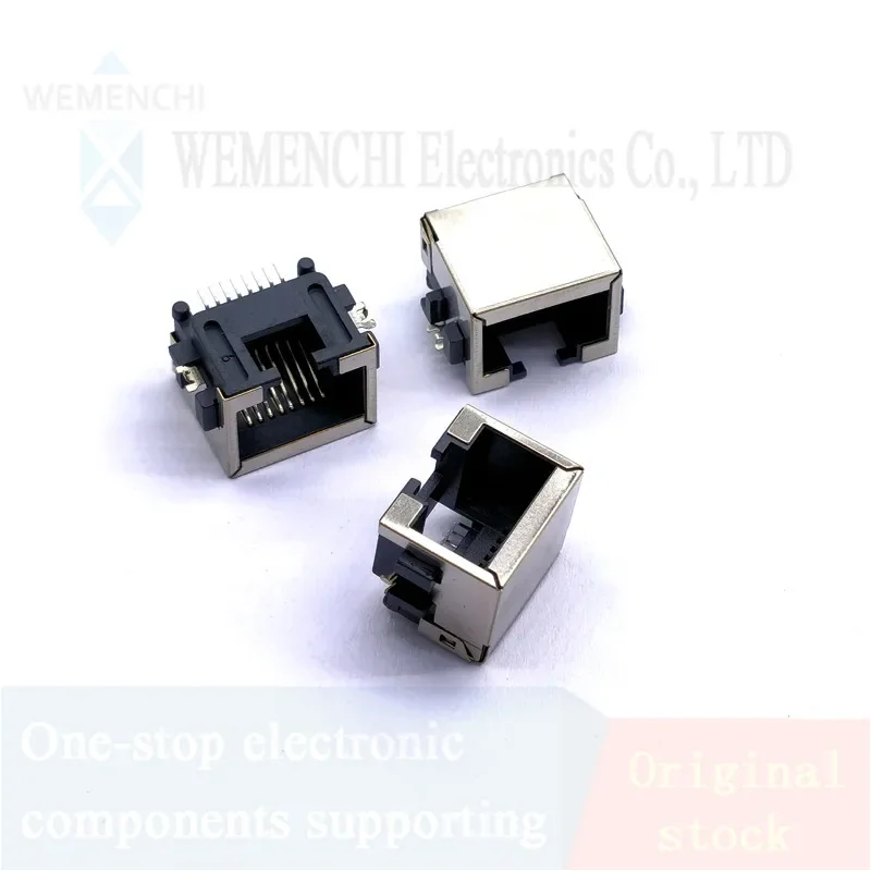 Сетевой Ethernet гнездовой разъем RJ45 10 шт. SMT SMD 56 8P8C гнездовой разъем