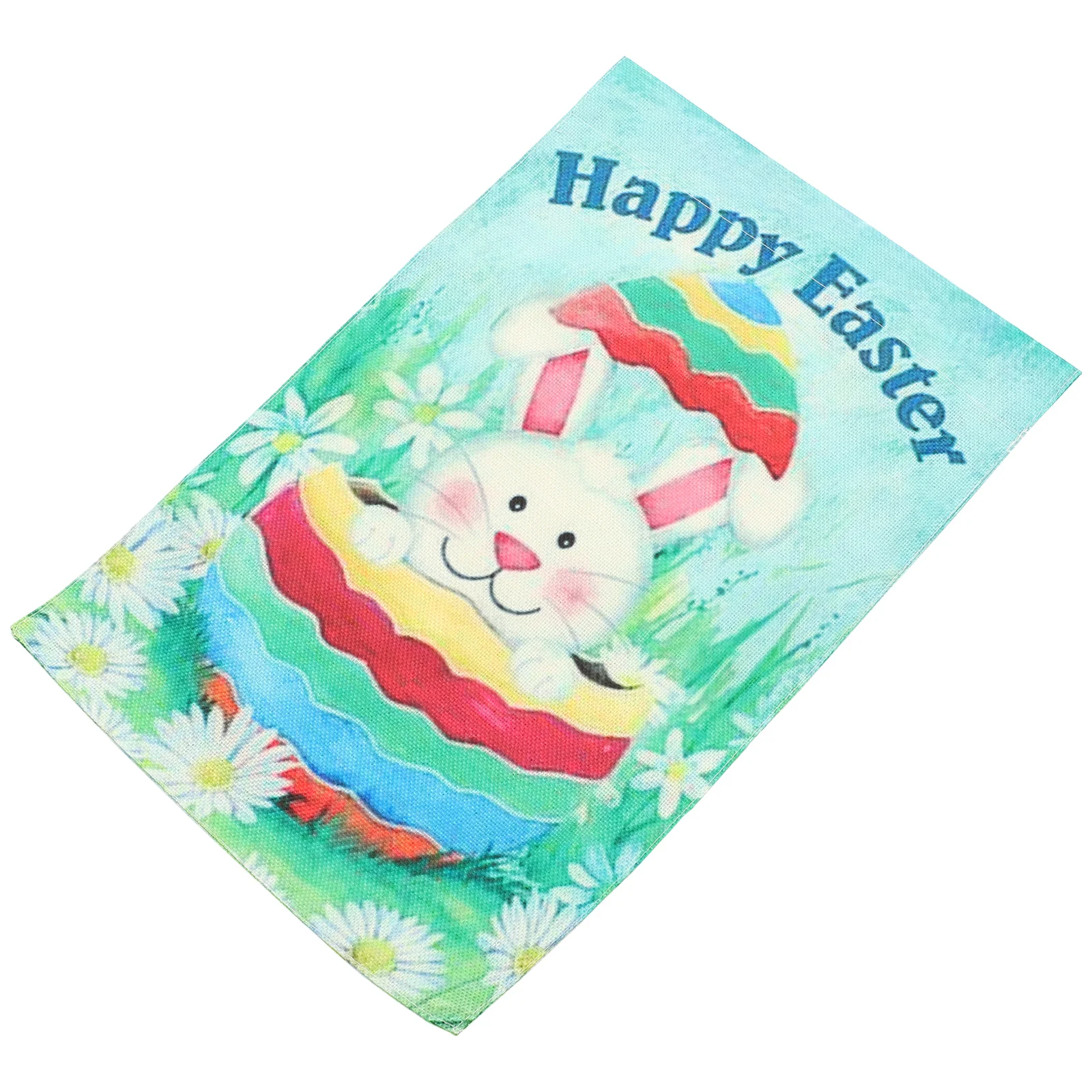 

Easter Flag Garden Spring Welcome Banner Party Decorations Bunny Yard Outdoor Supplies Vertical Rabbit Signs Lawn Farmhouse