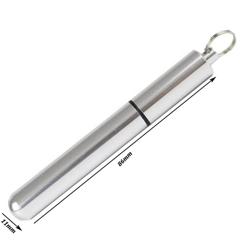 Портативный Прочный Держатель Для Зубочисток Из Нержавеющей Стали Классический