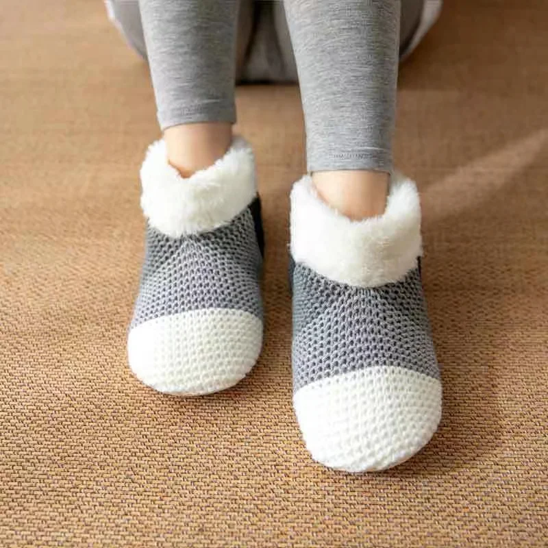 

In Autumn And Winter, Floor Socks, Home Sleeping Slippers, Anti-Skid And Warm