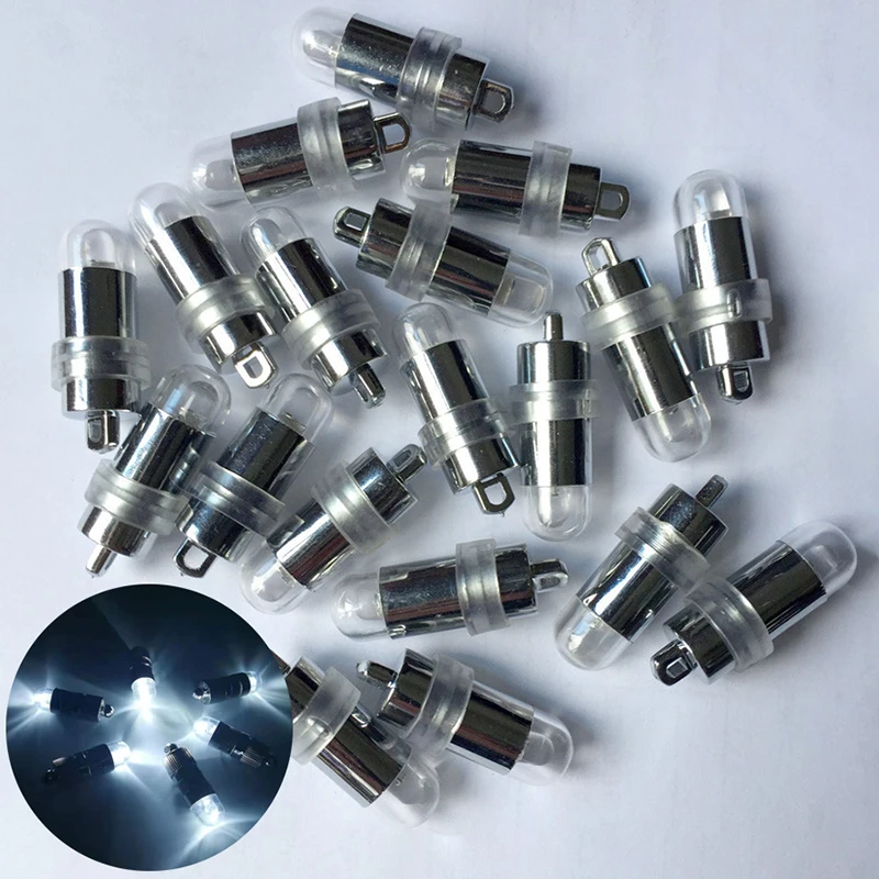 

Светодиодная лампа-вспышка для воздушных шаров, разноцветный Яркий Мини-шар из латекса для украшения свадьбы, дня рождения, нового года