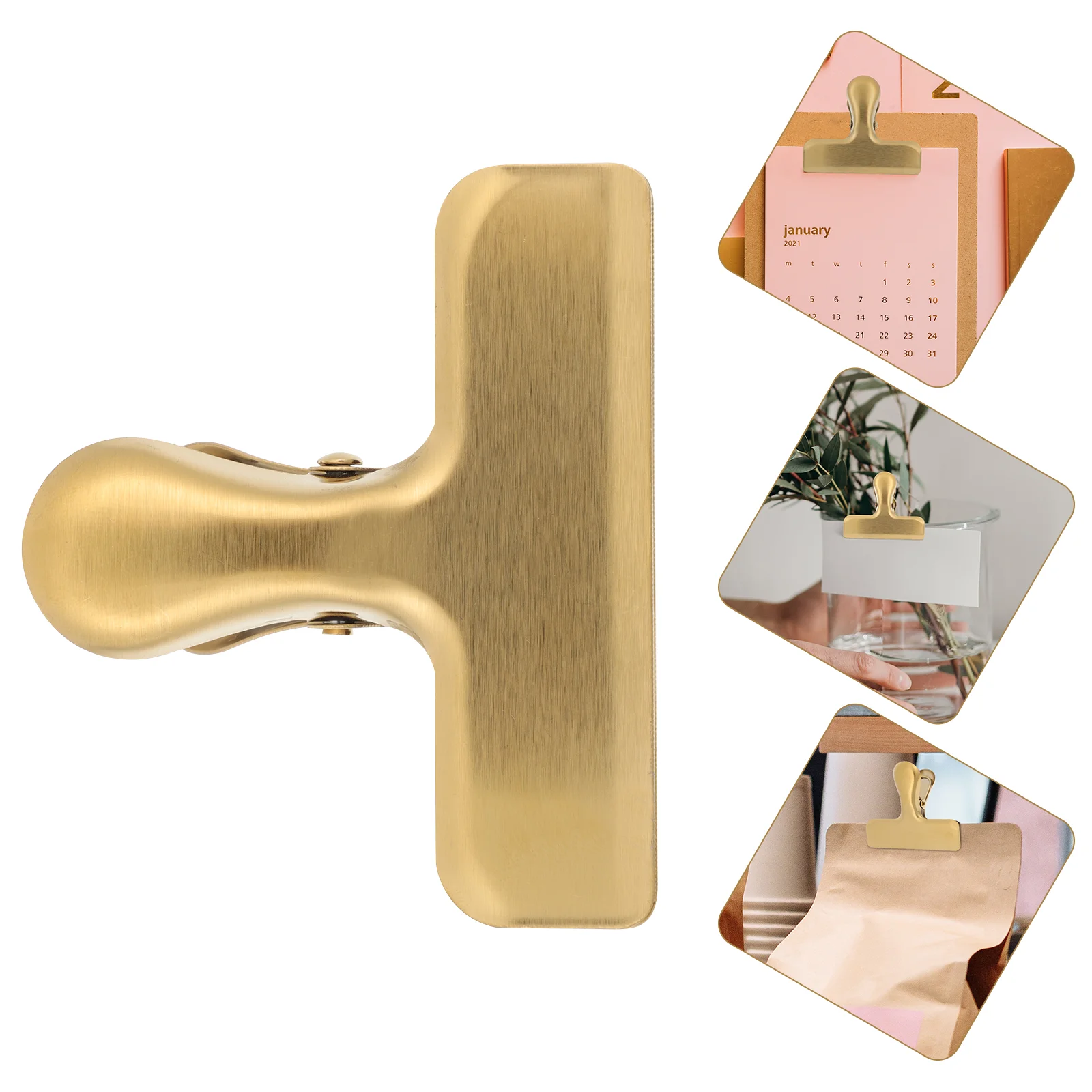 

Clips Chip Clip Sealing Snack Food Clamps Closure Metal Storage Sealer Clamp Anti Practical Drying Clothing Package Sock Pouch