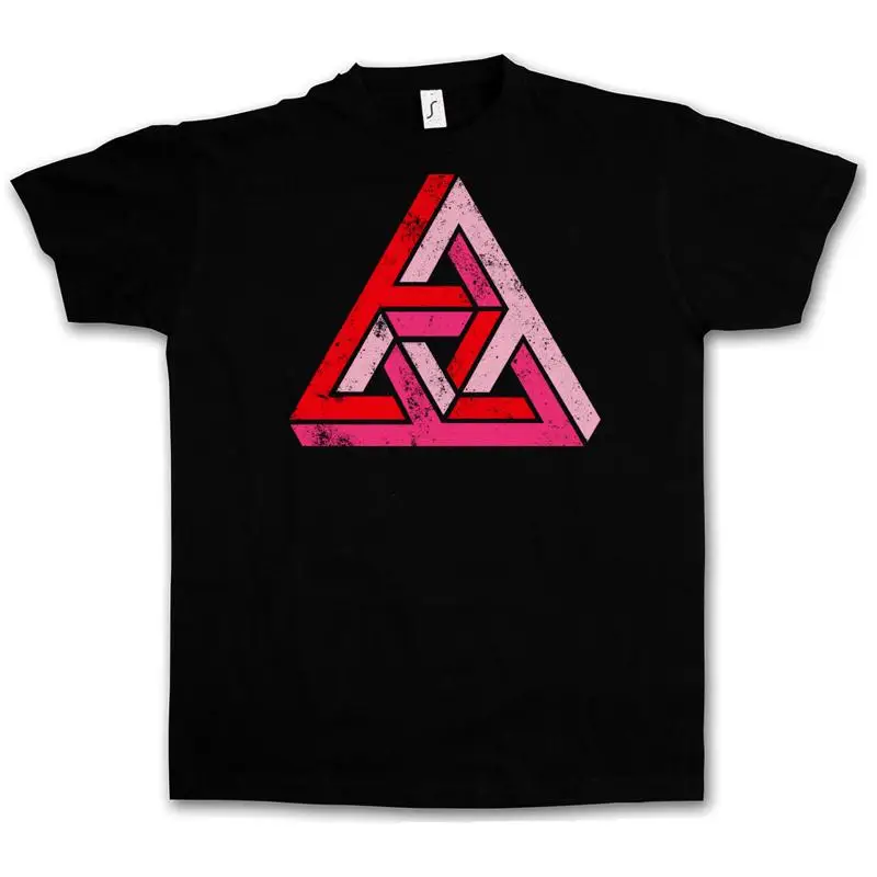 Фото Футболка с логотипом PENROSE Big Triangle Bang TBBT Theory Parkett NERD №1