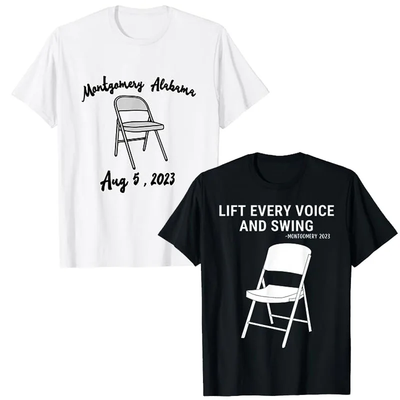 T-shirt Lift Every Voice And Swing Trending Montgomery Chair Tee Top